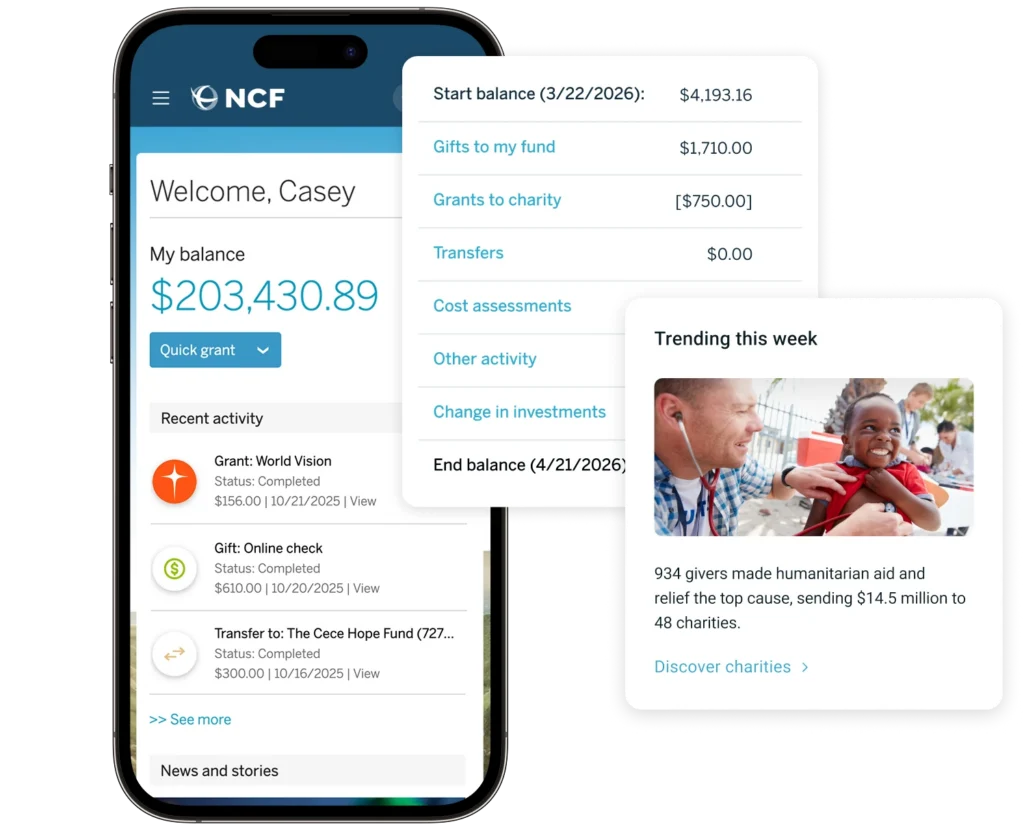 NCF mobile app