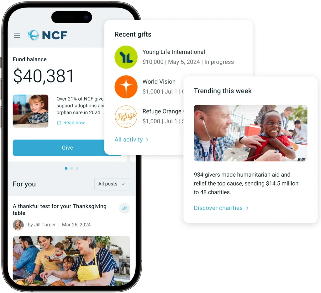 NCF mobile app