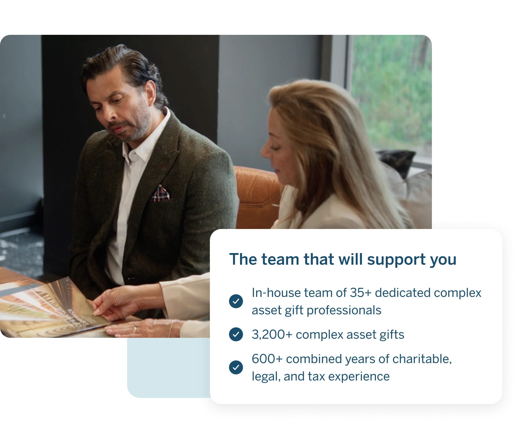 Get both technical experience and faith-based support