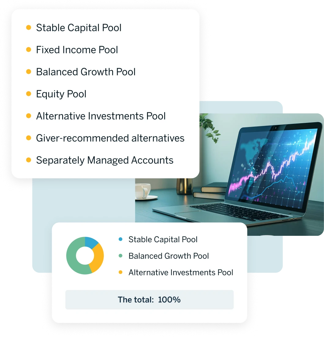 Grow your fund to give more to charity